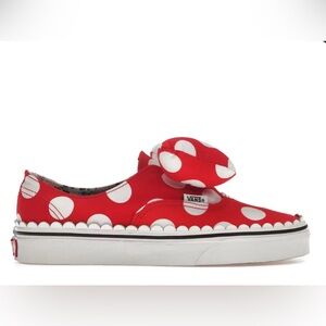 Disney Minnie Mouse red vans, size 9, excellent condition